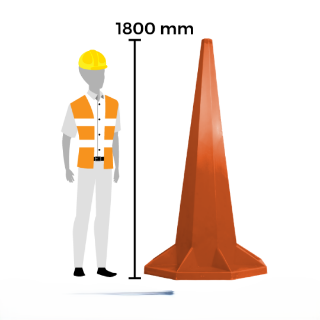 Barrier Cone – Extra Tall for Maximum Safety and Visibility