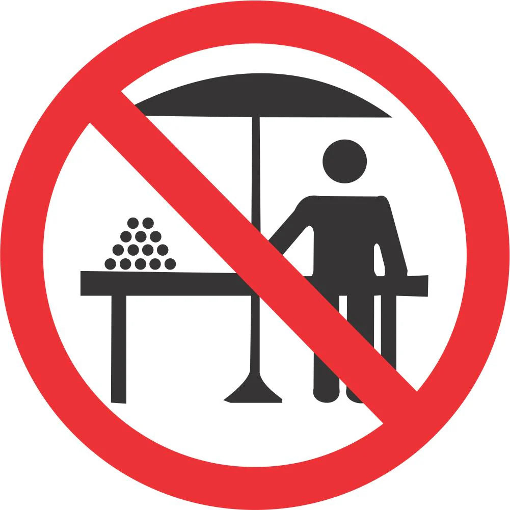 No Hawkers Sign (R241)