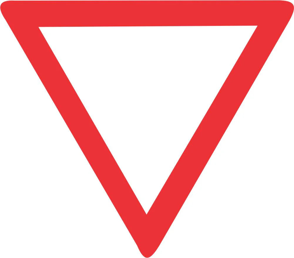 Yield Road Sign (R2) – Class 1 Retro Reflective Chromadek