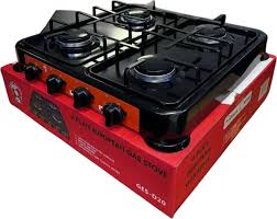 European 4-Burner Gas Stove – Sleek Design, Superior Performance