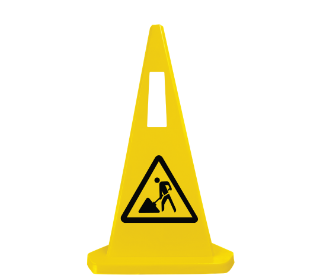 Warning Bollard – 1000mm High, Durable & Versatile