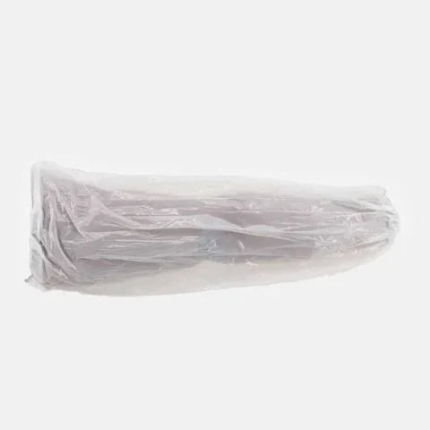 Disposable Plastic Sleeve Protector – Blue/White 100s
