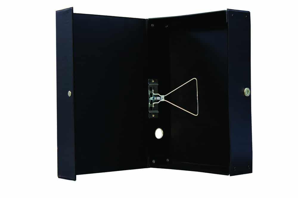 Black PVC Spring Clip File Box – PVC 900