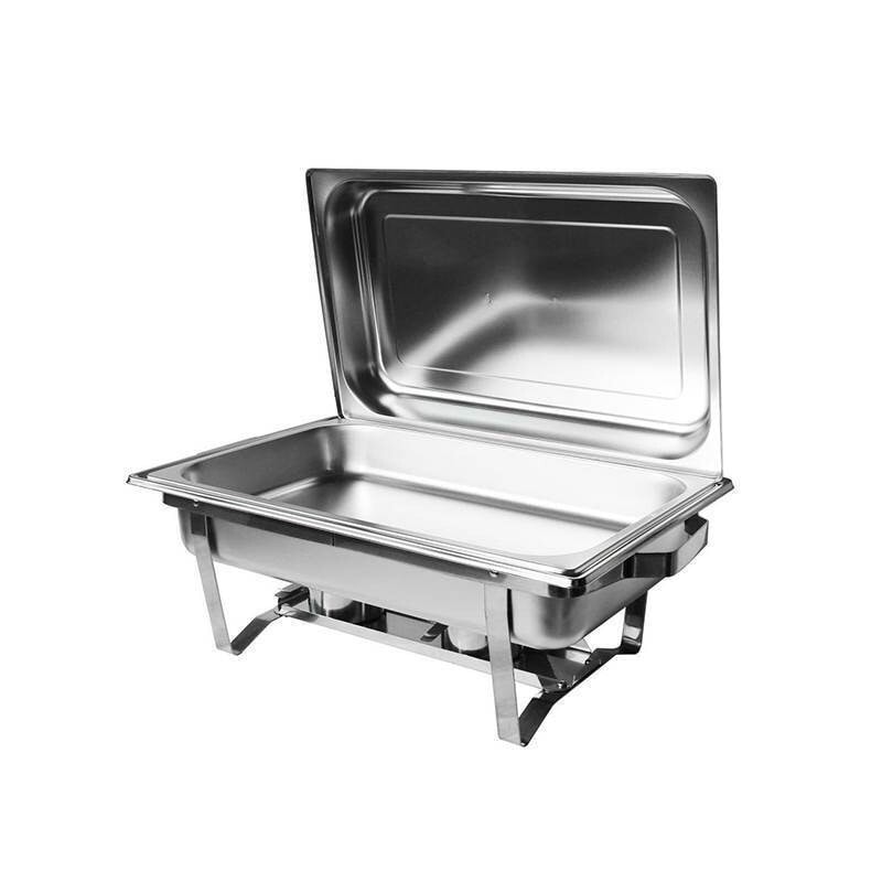 Classic Stainless Steel Double Pan Chafing Dish – 10L
