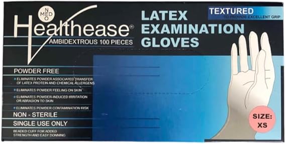 Healthease Latex Examination Gloves – Powder-Free, Premium Protection