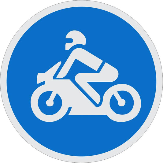 Motorcycles Only Sign (R116)