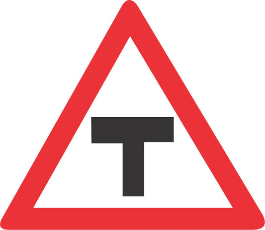 T-Junction Road Sign (W104) – SABS Approved