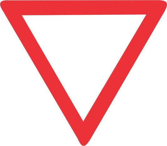 Yield Road Sign (R2) – Class 1 Retro Reflective Chromadek
