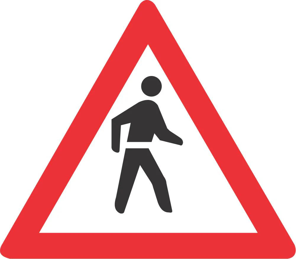 Pedestrian Crossing – Retro Reflective Road Sign (W307)