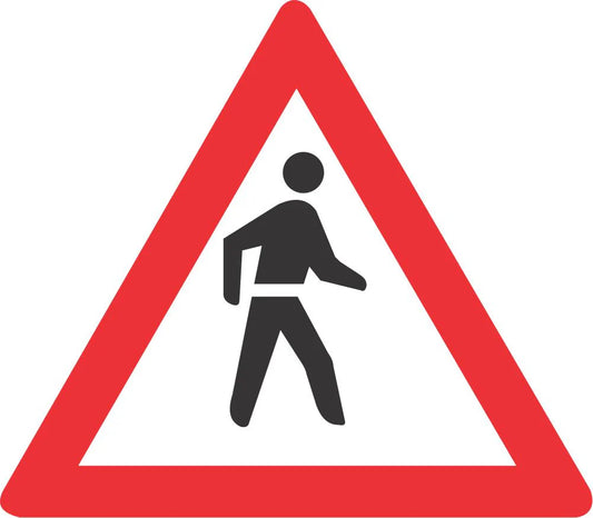 Pedestrian Crossing – Retro Reflective Road Sign (W307)