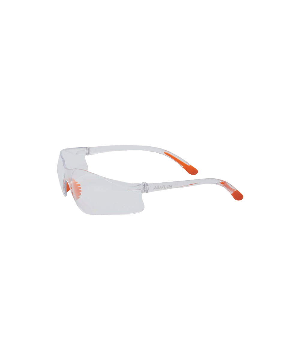 Javlin Sport Safety Glasses – Clear Lens with Anti-Scratch & Anti-Fog Coating
