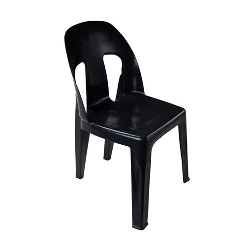 Classic Black Plastic Chair