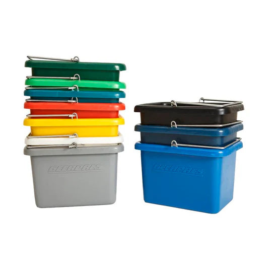 10L Heavy-Duty Colour-Coded Plastic Bucket