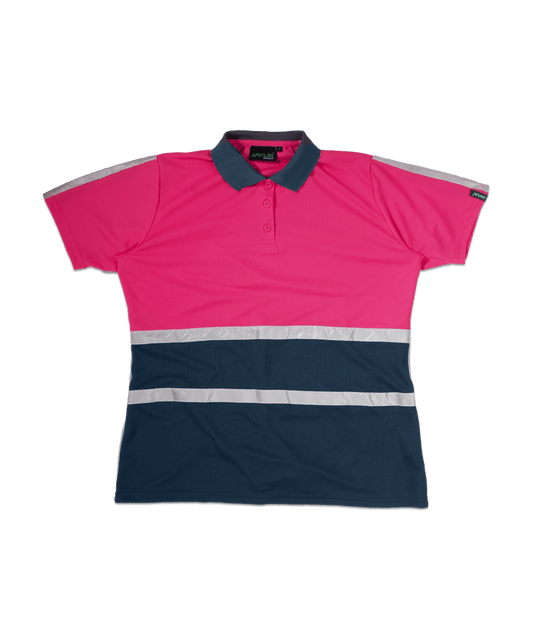 Her Hi-Vis Two Tone Golfer With Reflective Tape
