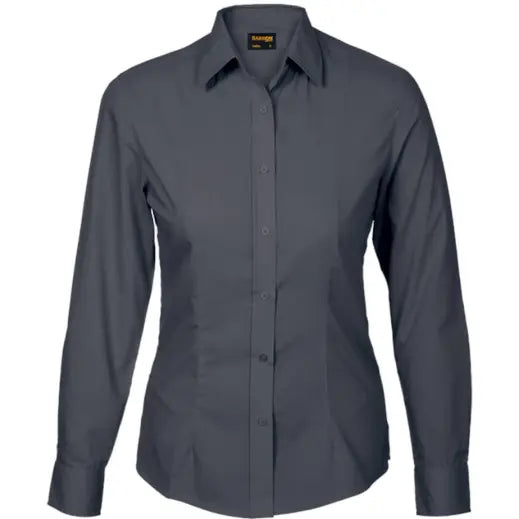 Her Women’s Long Sleeve Poly-Cotton Blouse