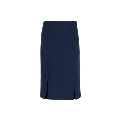 Flex-Ease Women’s Kick Pleat Office Skirt