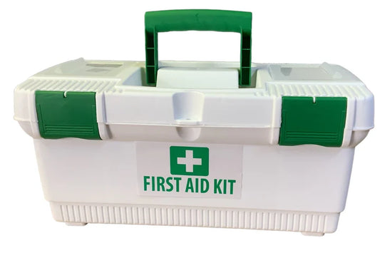 Community Use First Aid Kit – Schools & Clubs Edition (White Plastic Box)