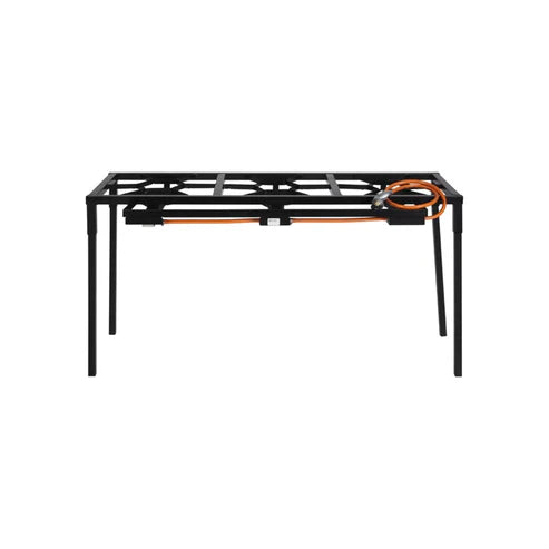 3-Burner Heavy-Duty Gas Stove with Regulator & Pipe