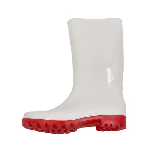 NSTC Scorpio Industrial Gumboot – White/Red