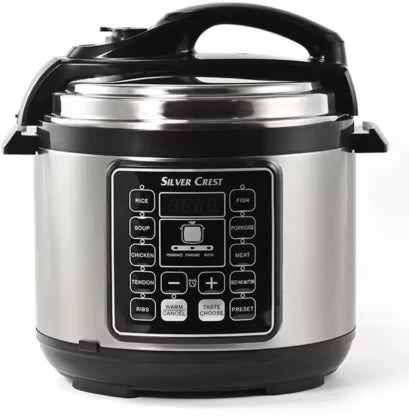 Silver-Crest 6L Smart Multi-Function Digital Pressure Cooker