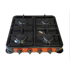 European 4-Burner Gas Stove – Sleek Design, Superior Performance
