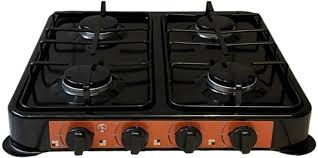 European 4-Burner Gas Stove – Sleek Design, Superior Performance