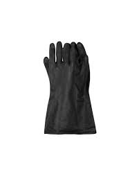 Grip_Guard Pro – Black Latex Industrial Gloves (30cm)
