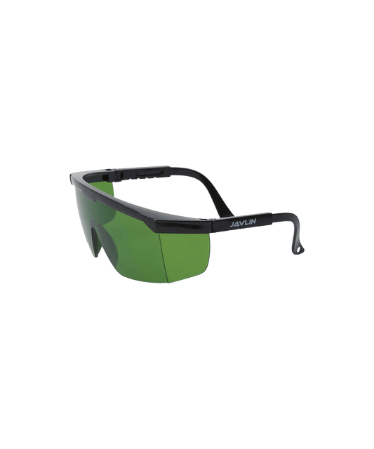 Eurospec Safety Glasses – Green Lens with Scratch-Resistant Coating