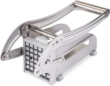 Stainless Steel French Fry & Vegetable Cutter – Dual Blade Design